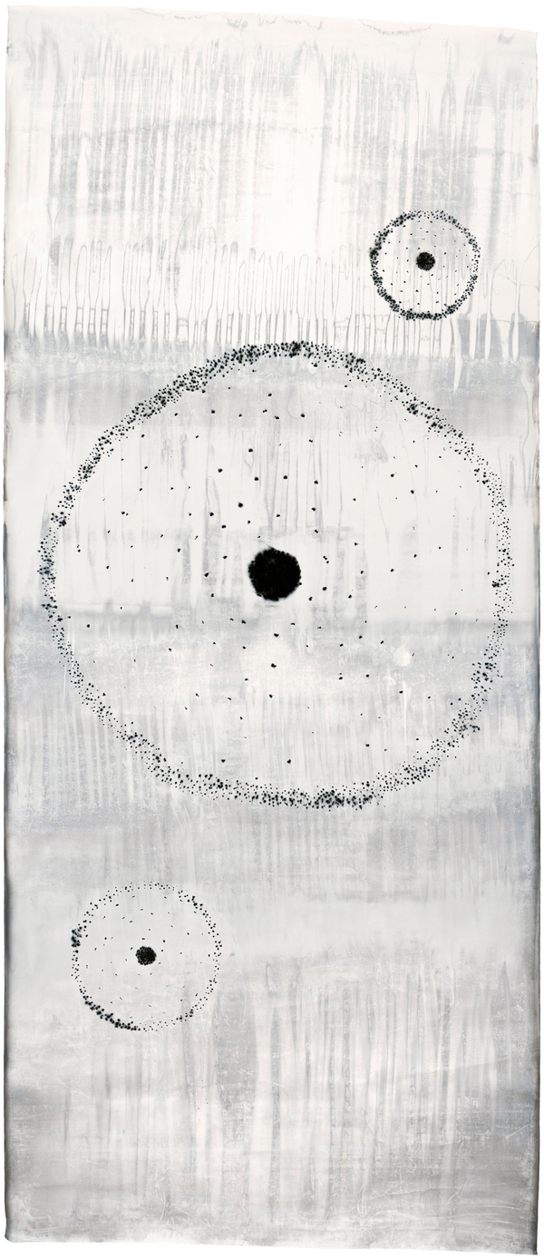 Electron, 2011, 114 x 50 ins.