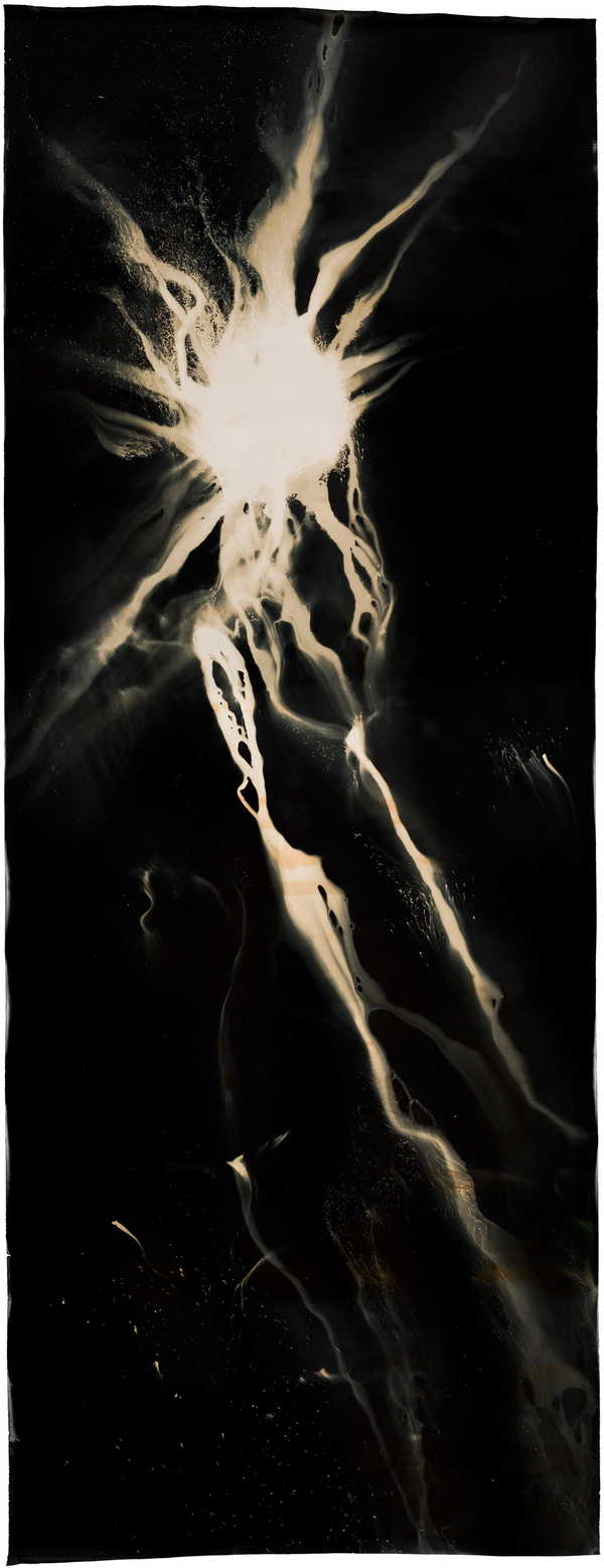 Flare, 2011, 108 x 42 ins.